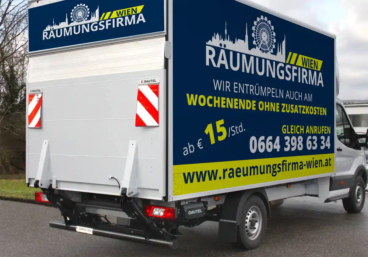 Räumungsfirma Wien - Transporter